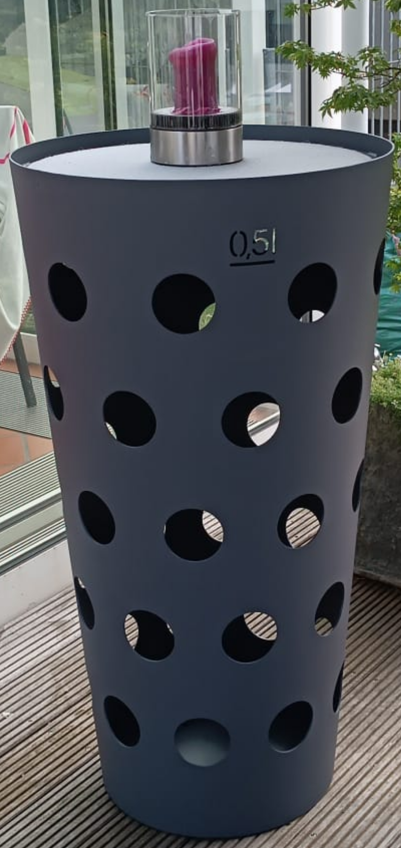 "Dubbe" Stehtisch 3mm Stahl
