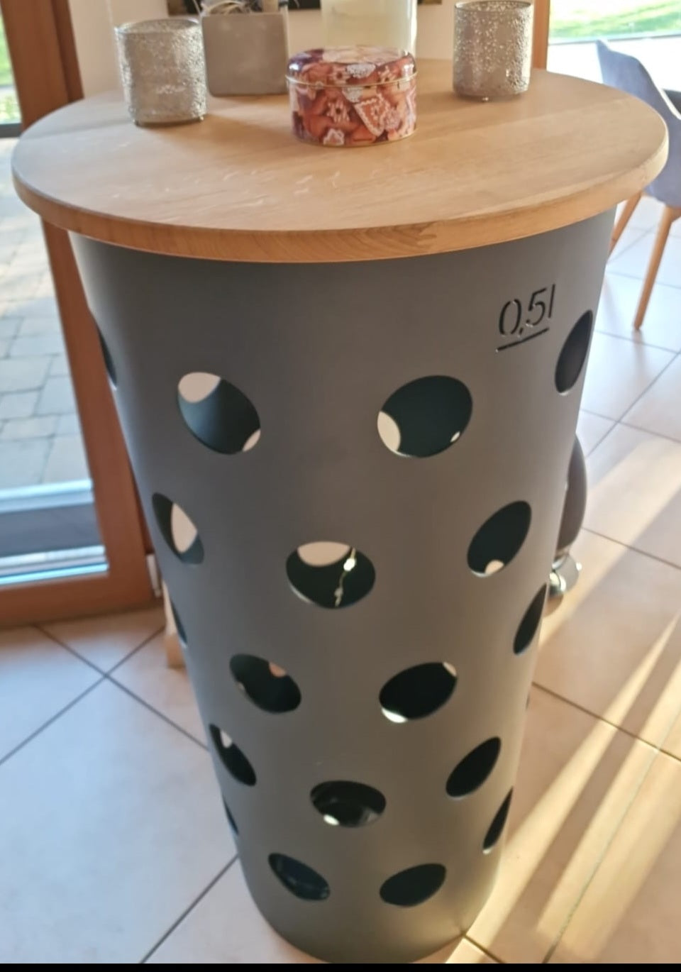 "Dubbe" Stehtisch 3mm Stahl